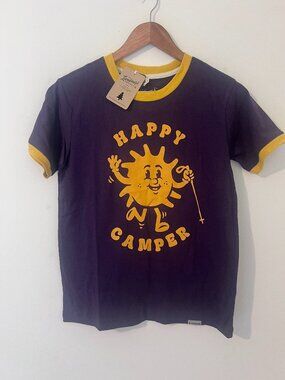 NWT Youth The Landmark Project Happy Camper Tee Unisex